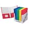 School Grade Twin Pocket Folders With Fasteners, Box of 100